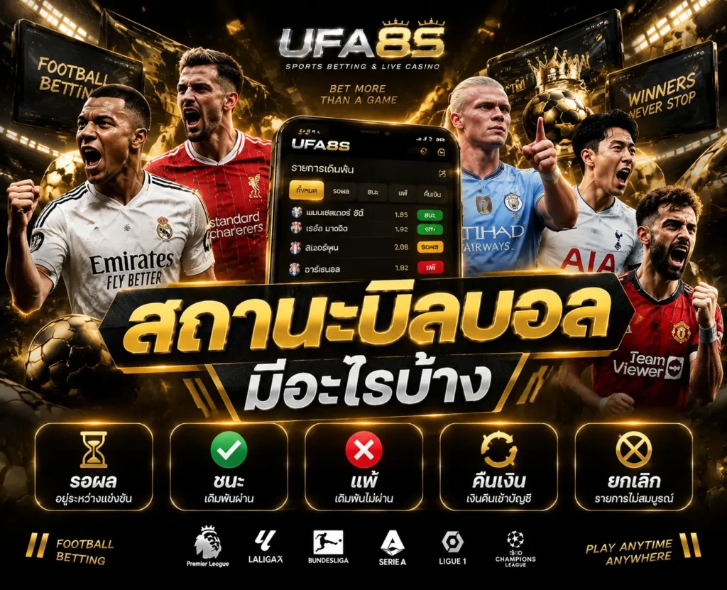 สถานะบิลบอลมีอะไรบ้าง