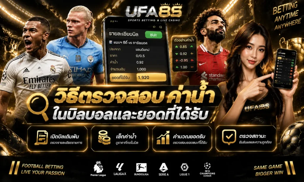 วิธีตรวจสอบค่าน้ำในบิลบอล